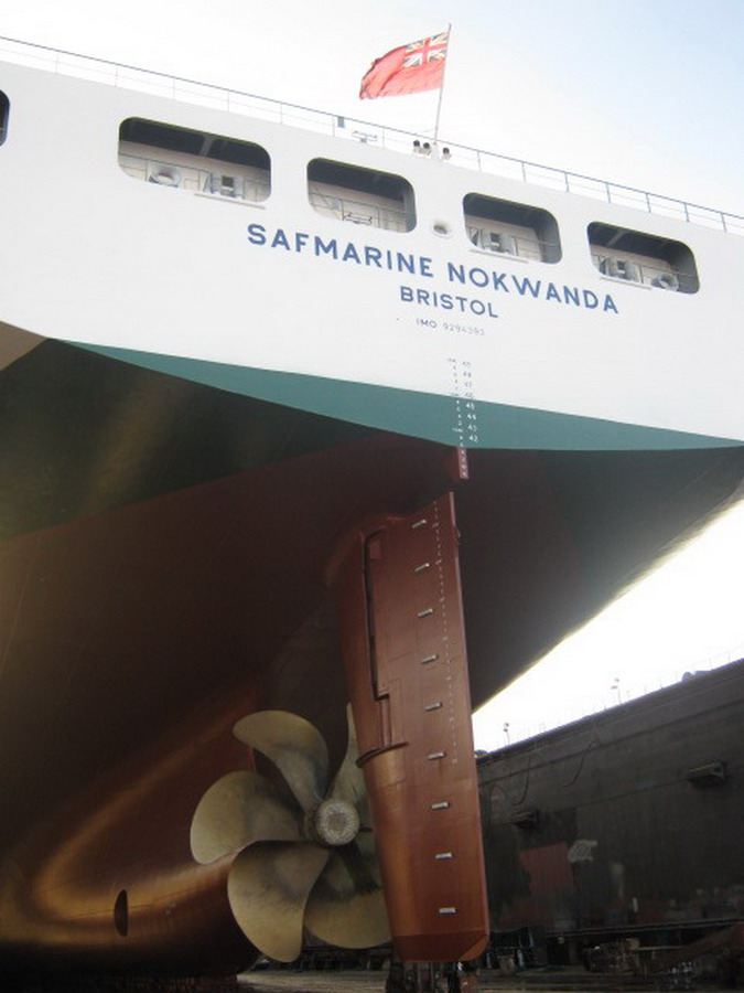 Safmarine Nokwanda. Элементы и детали