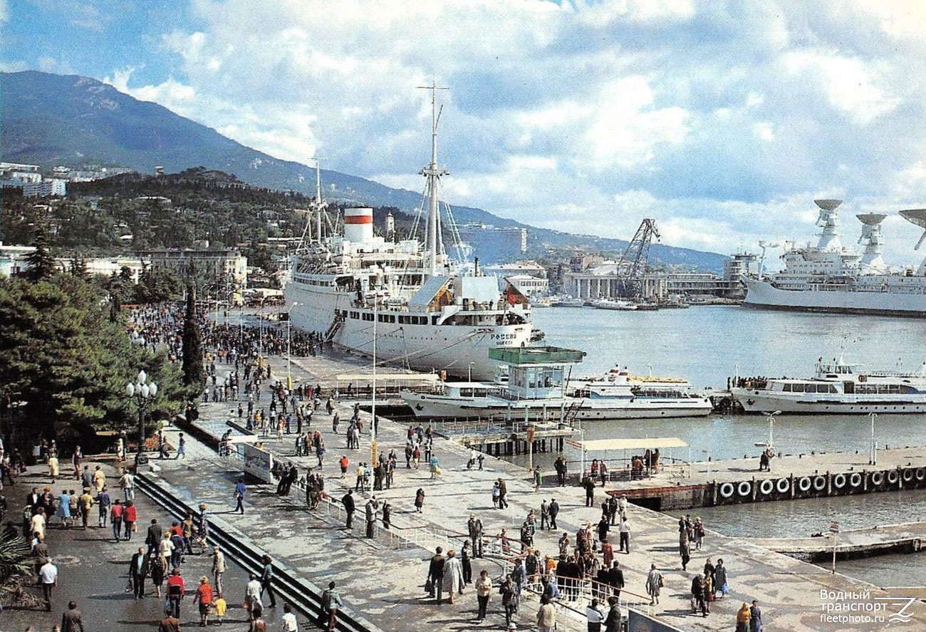 Крым 1980 Ялта. Набережная