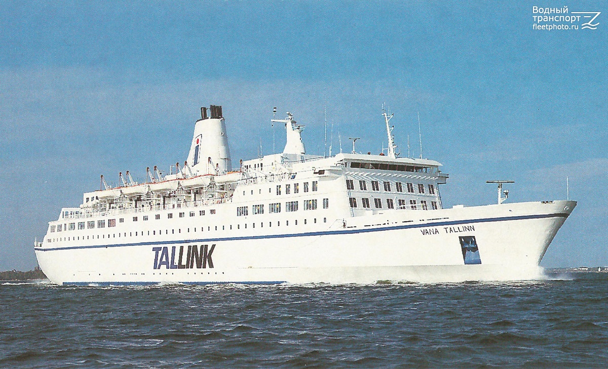 Vana Tallinn. Рекламные буклеты — Фото — Водный транспорт