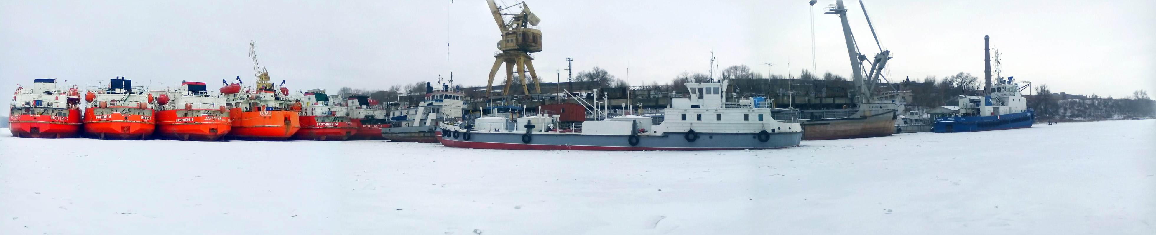 Бразерс-2, Бразерс-10, Бразерс-9, Тара-1, Бразерс-14, Академик Блохин, ОС-289, Гелиос