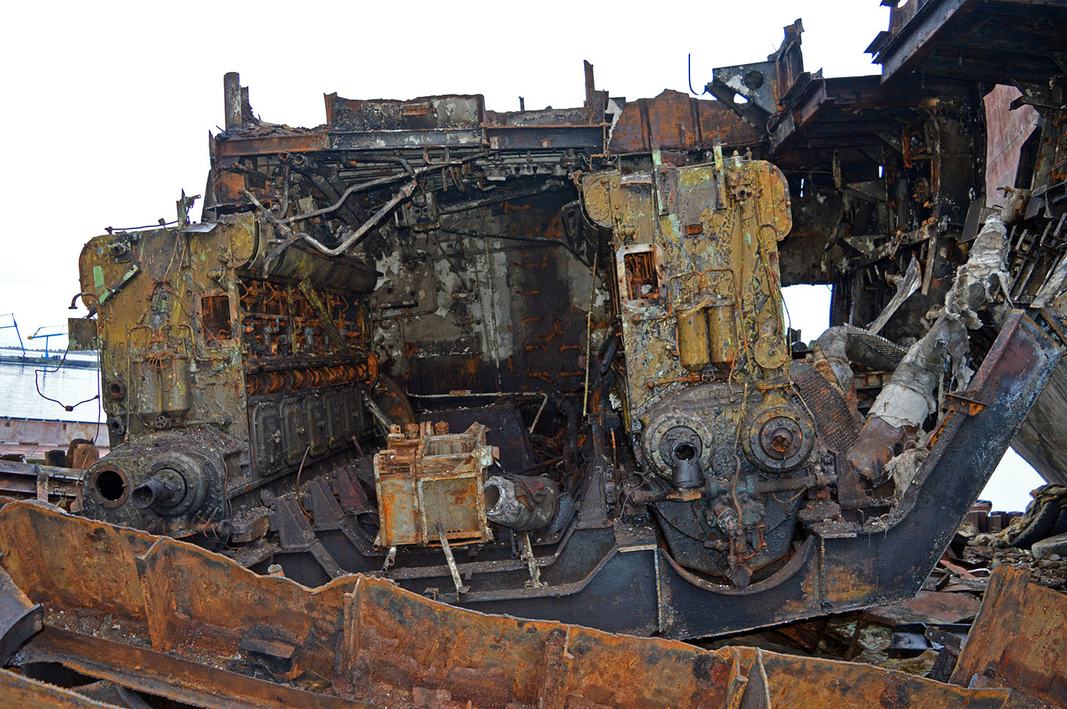 РБ-249. Машинные отделения