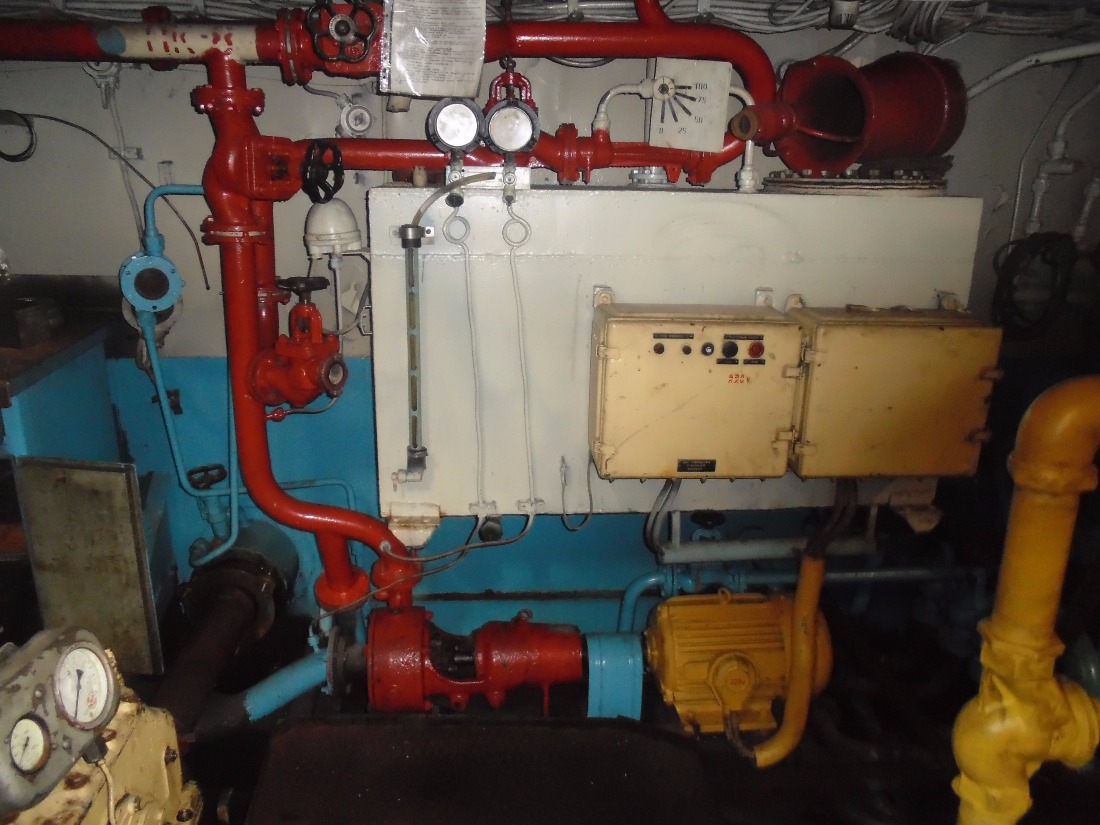 РТ-665. Engine Rooms
