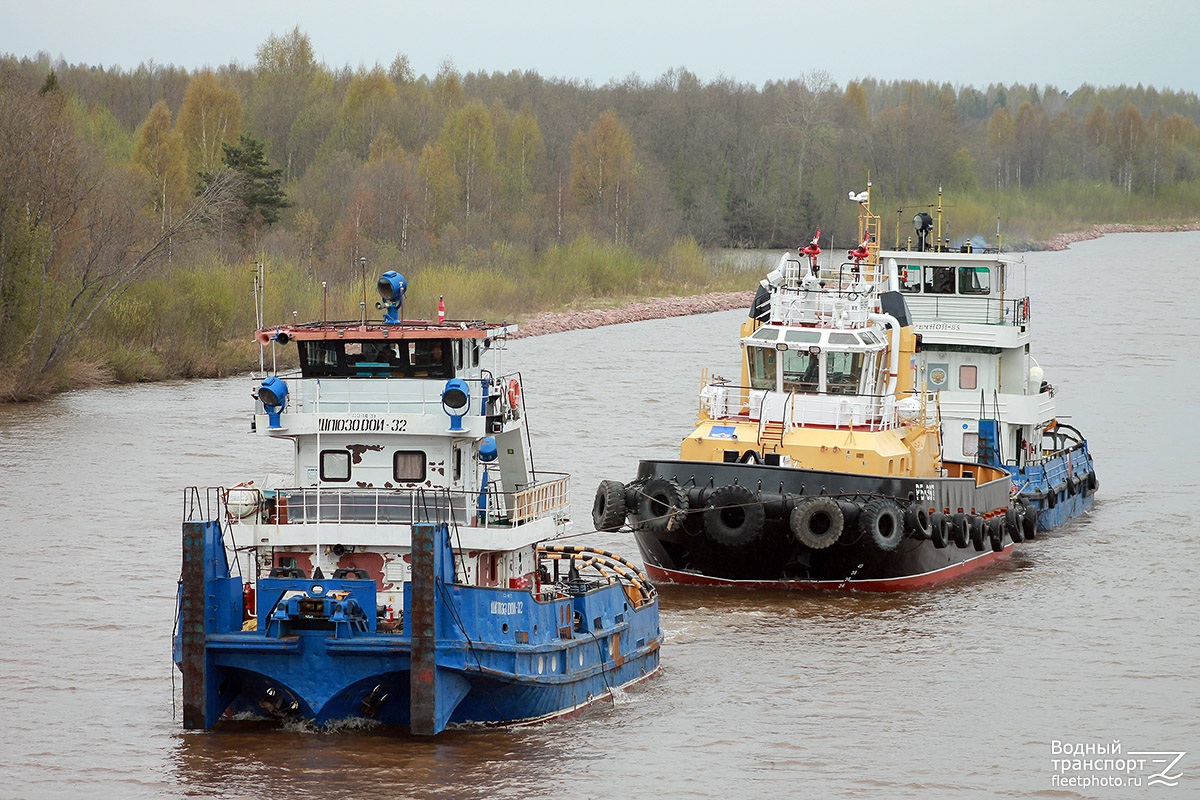 Шлюзовой-32, РБ-397, Речной-85