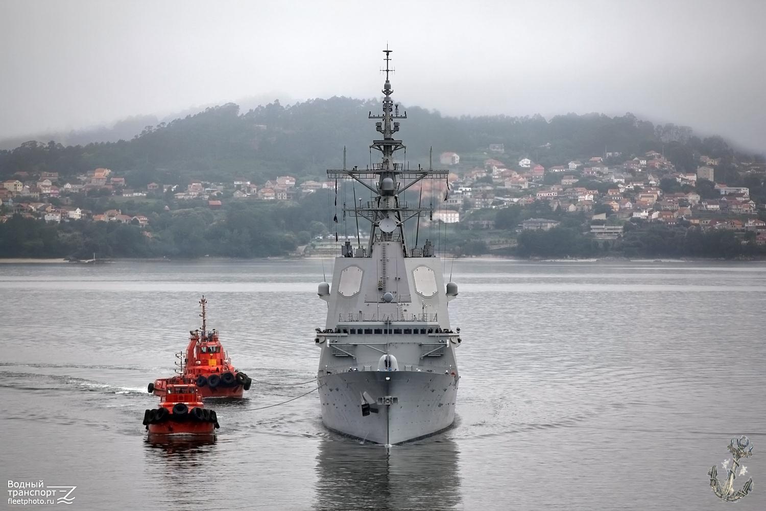 Alejandro Jose, Gonzalo S, Almirante Juan de Borbon