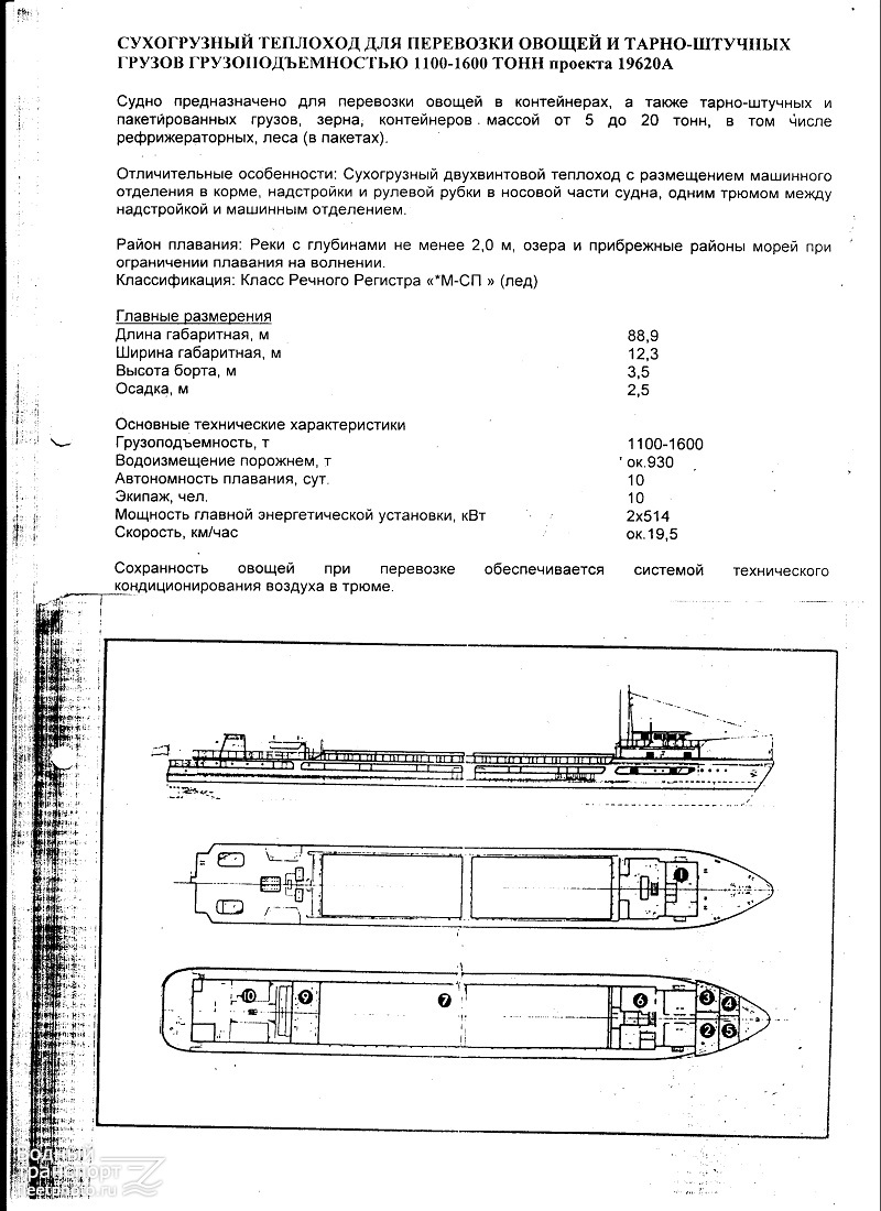 Характеристики судна. Судно проект 19620м. Судовые документы речного судна. Сухогрузные суд характеристики.