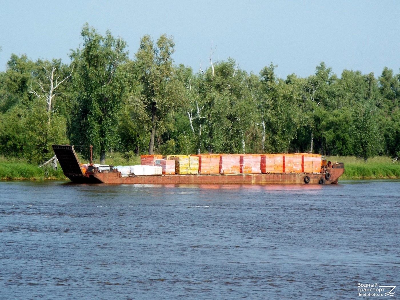 Баржа площадка проект 183вм