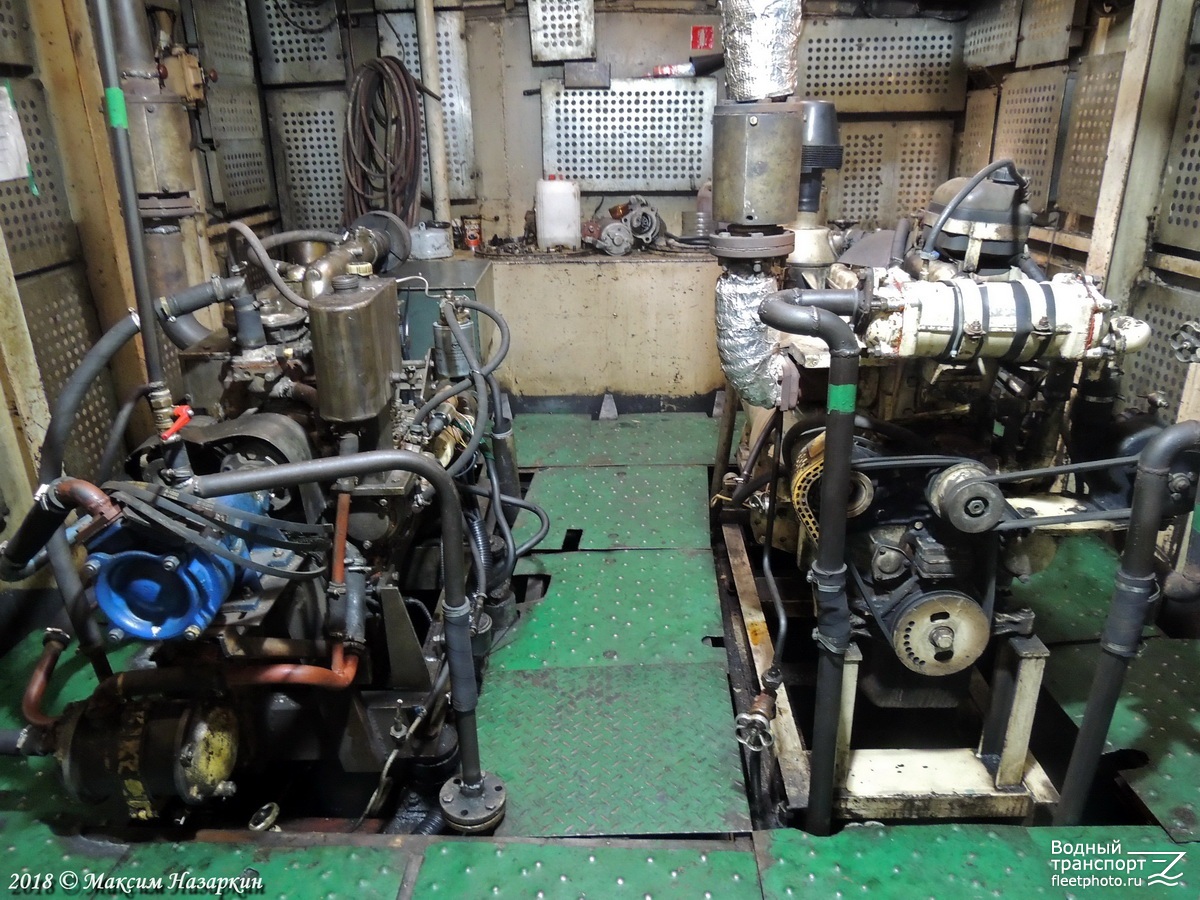 БТМ-530. Engine Rooms