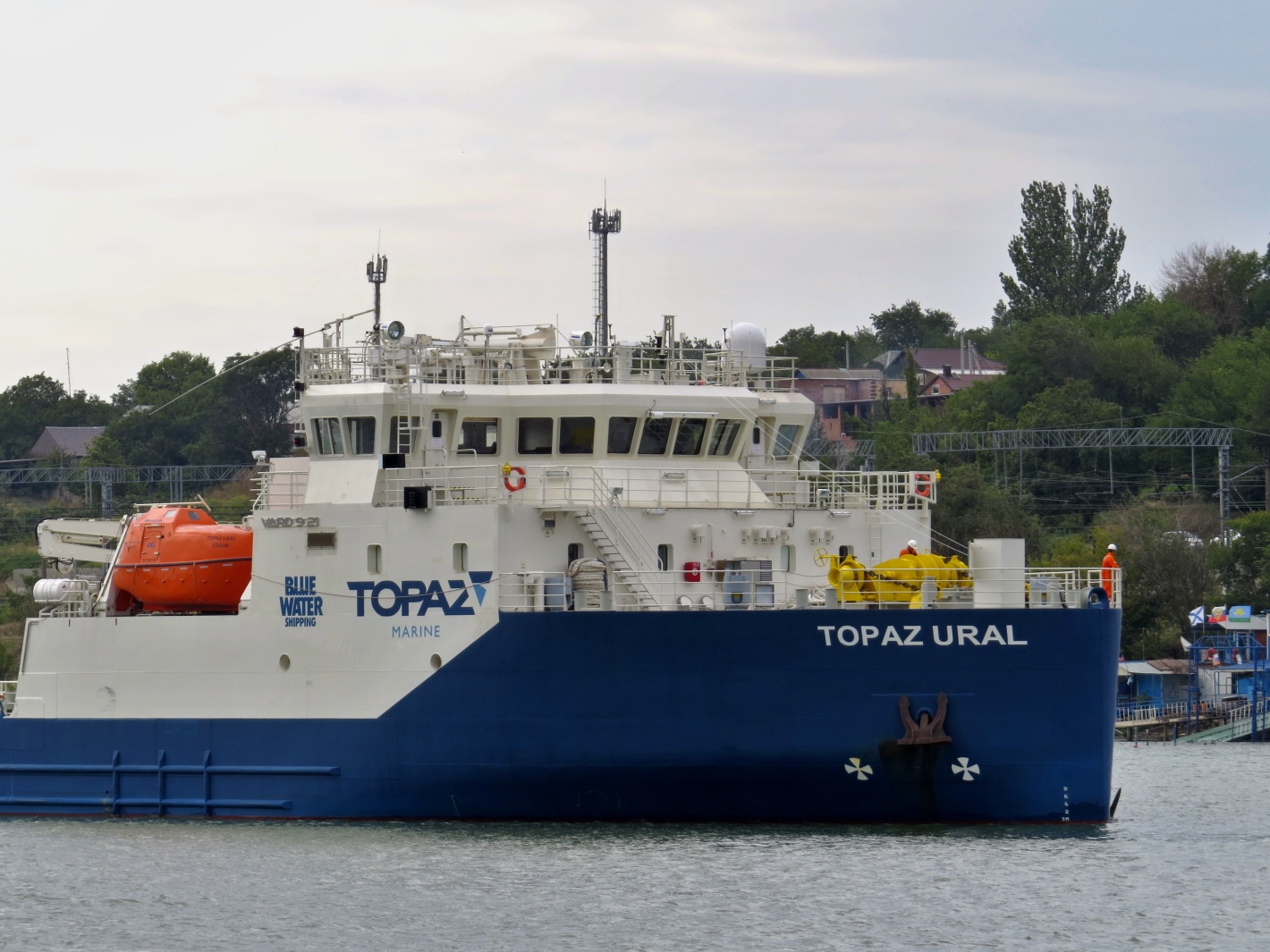 Топаз Урал. Vessel superstructures