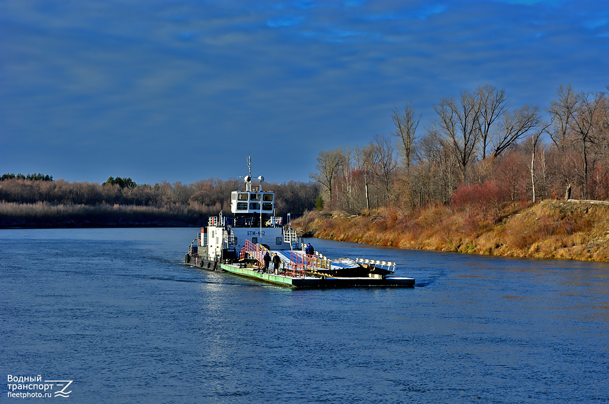 БТМ-462, Мост "Дружба". Sura River