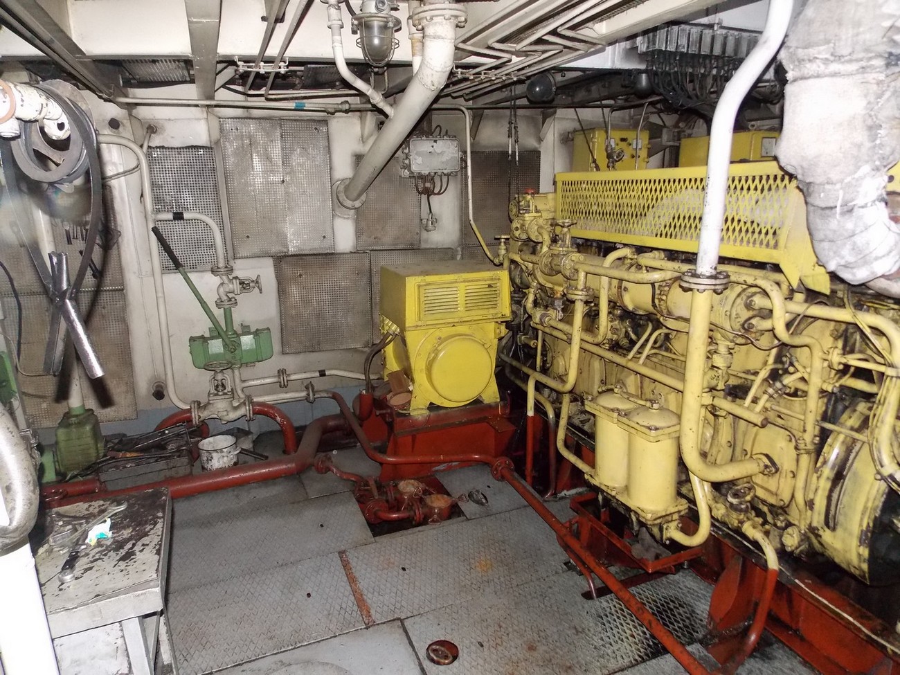 ШС-21. Engine Rooms