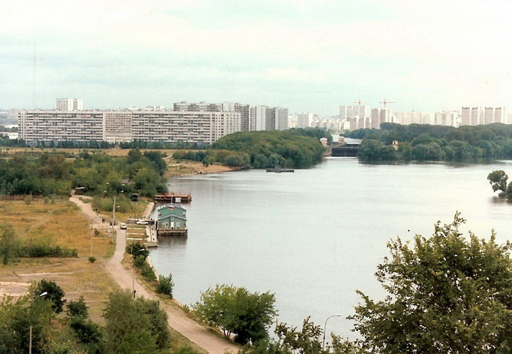 Старое фото нагатинский затон