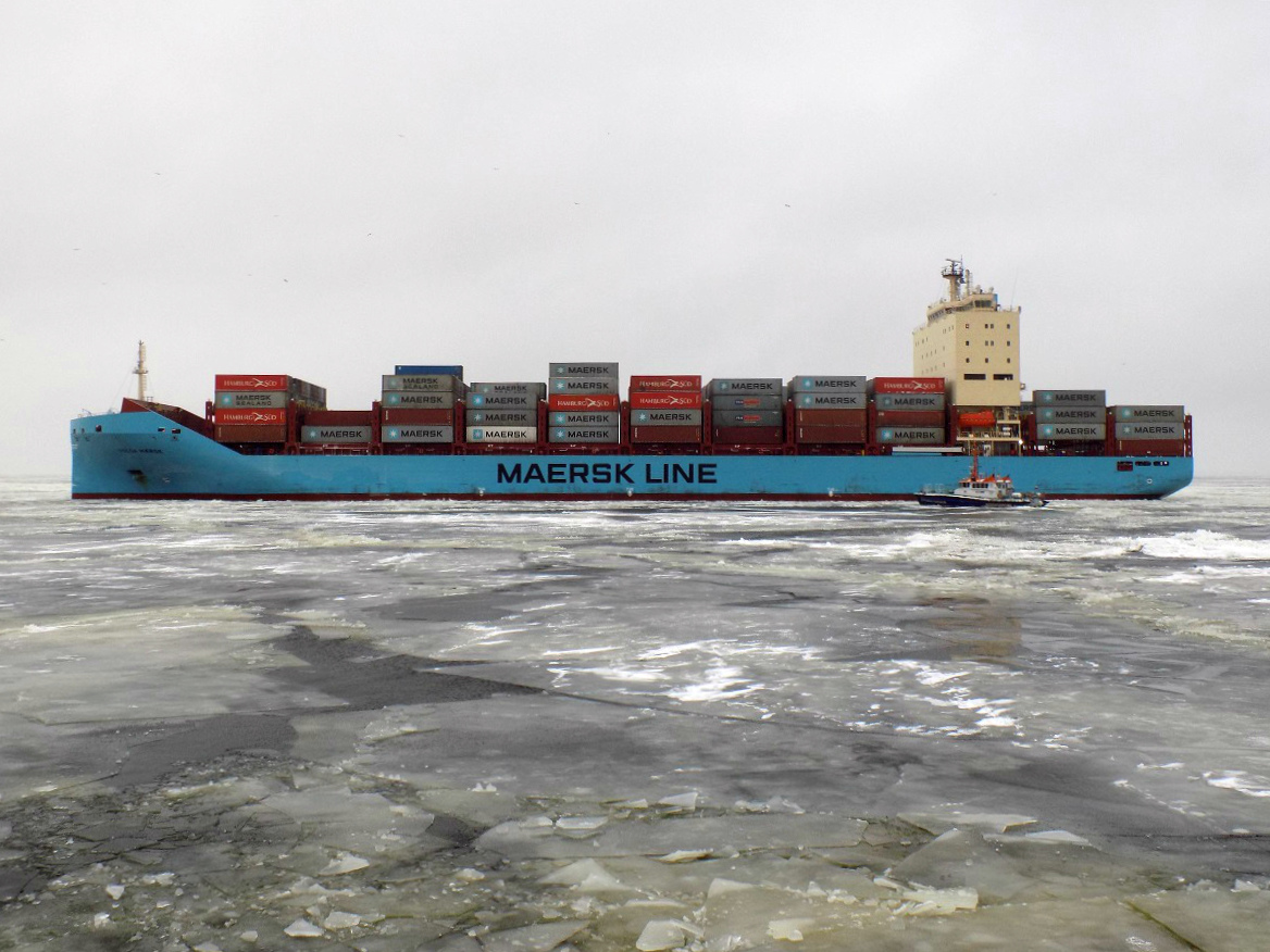 Volga Maersk, Лоцман Баскаков