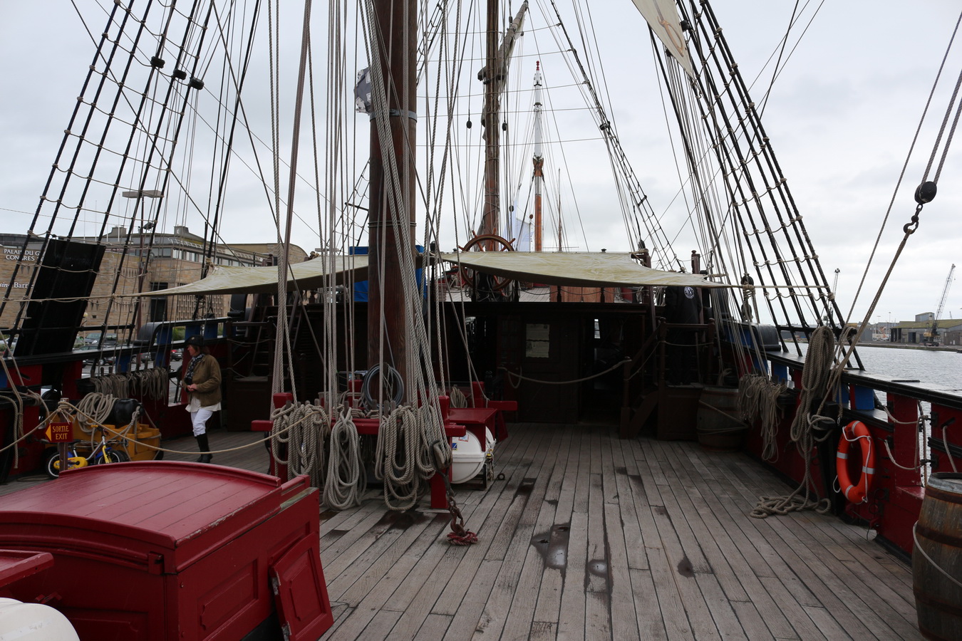 Etoile du Roy. On-board photos