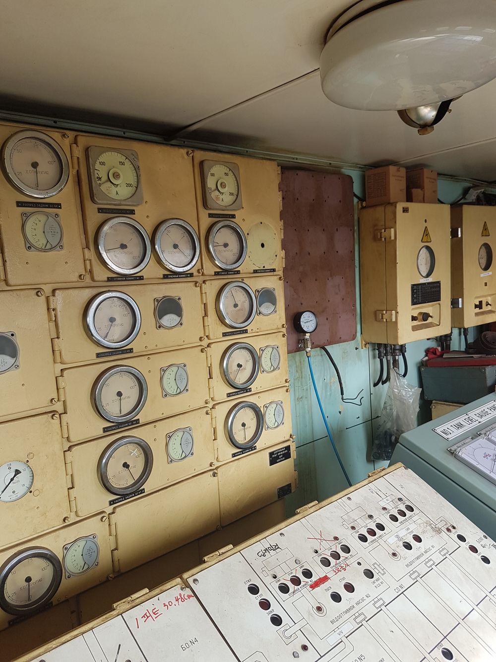 Dok 14. Wheelhouses, Control panels