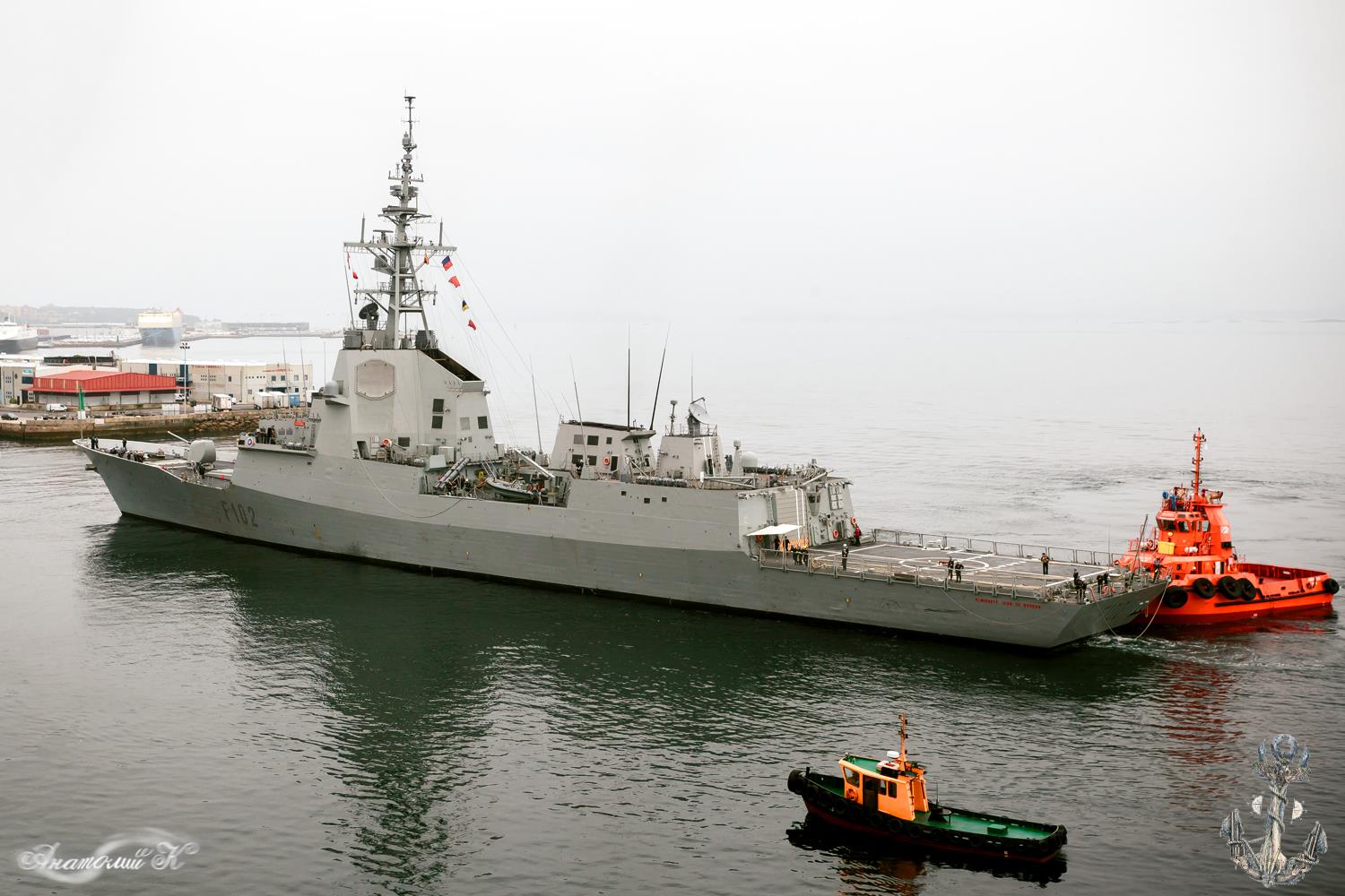 Almirante Juan de Borbon, Gonzalo S, Rada Primero