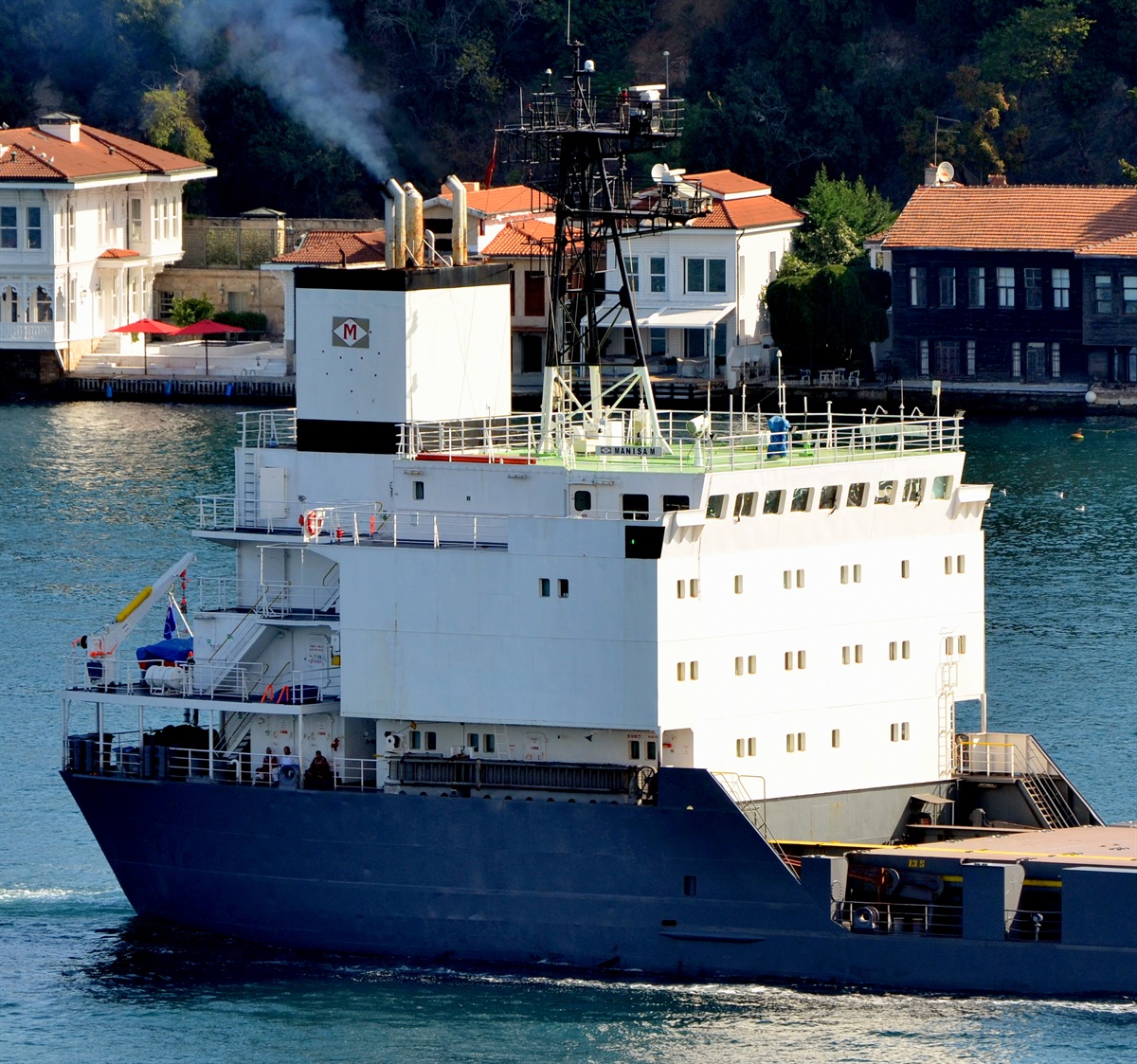 Manisa M. Vessel superstructures