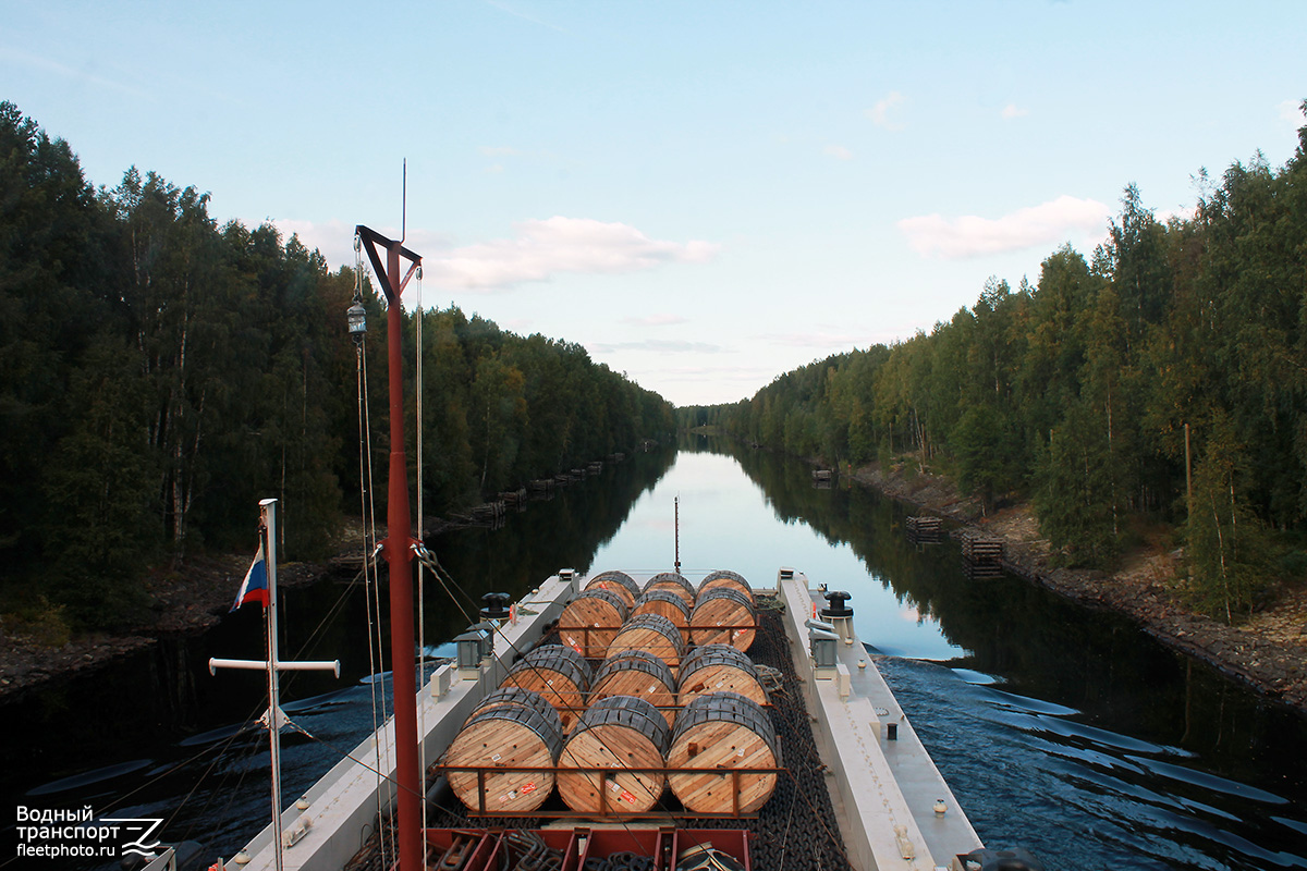 Беломорско-Балтийский канал, View from wheelhouses and bridge wings