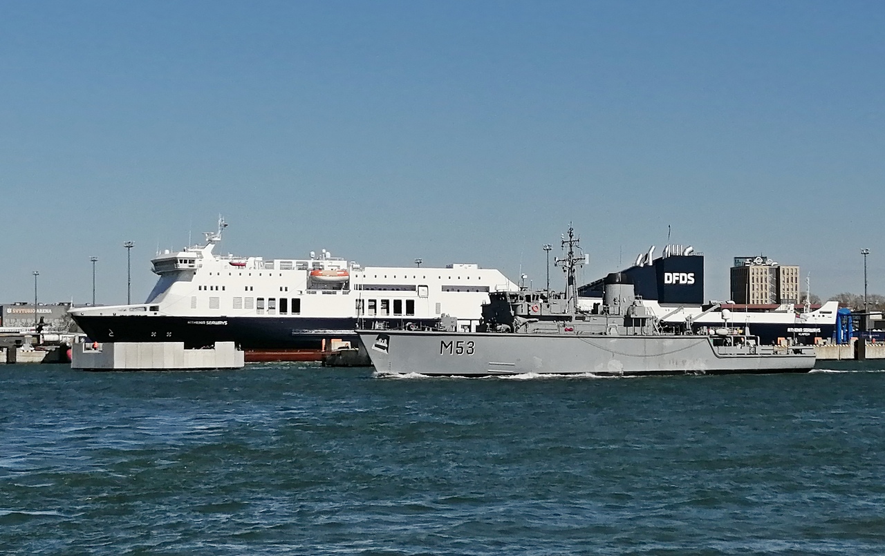 Athena Seaways, Skalvis