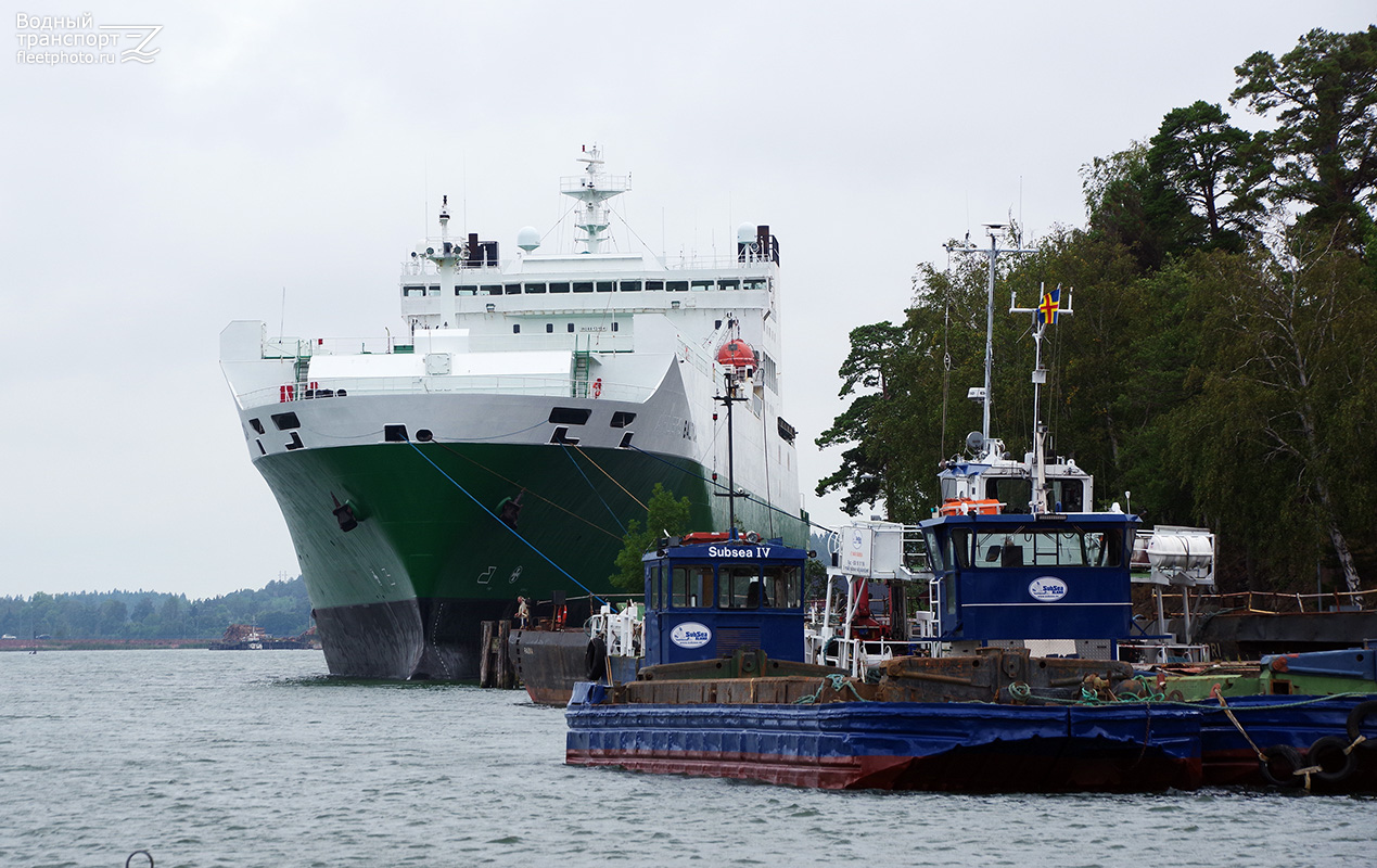 Baltica, Subsea IV, Subsea V. Финляндия