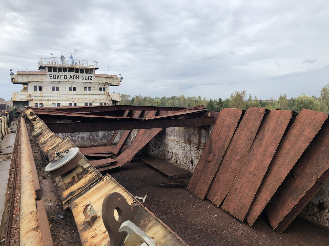 Волго-Дон 5012. On-board photos