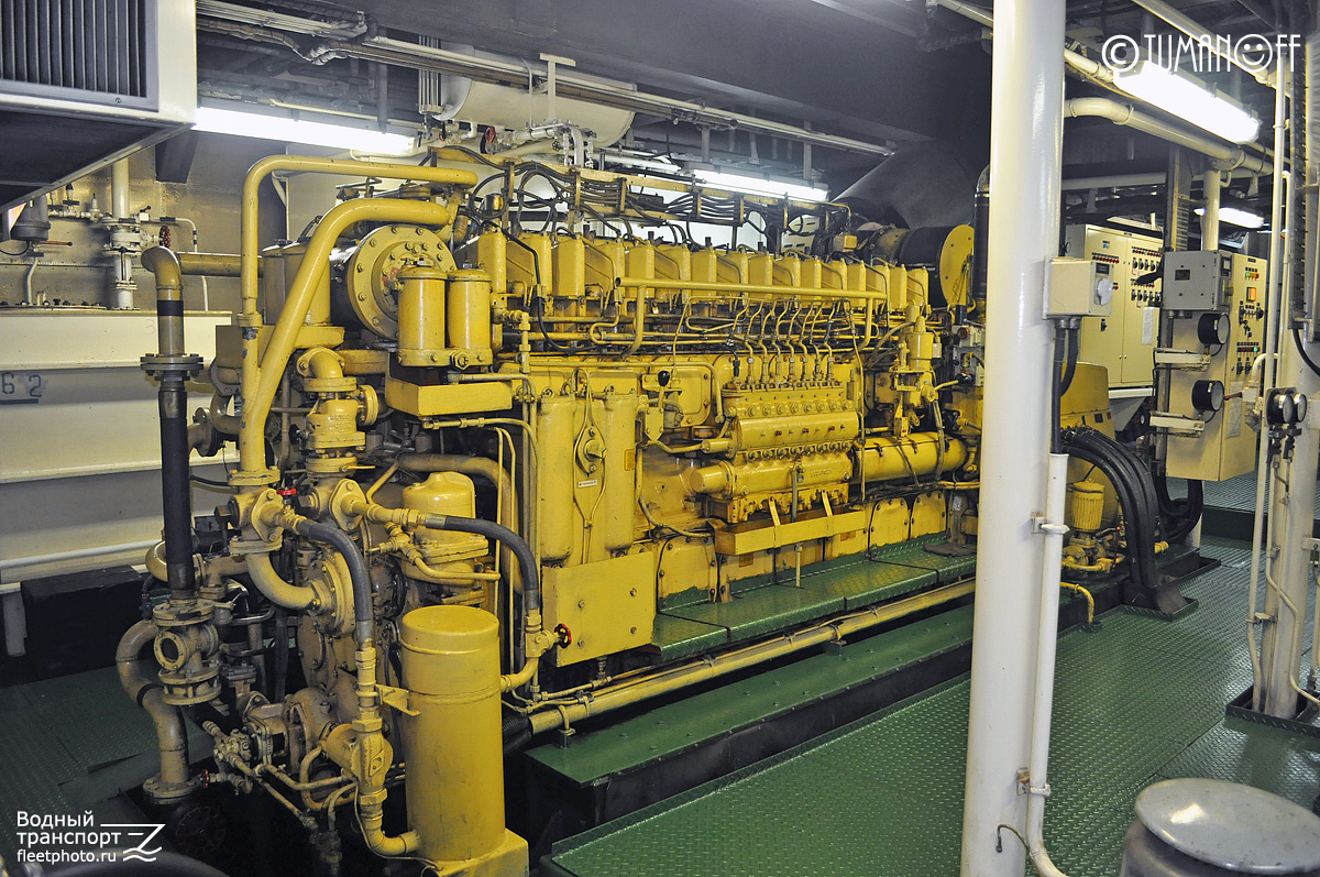 КПЛ-351. Engine Rooms