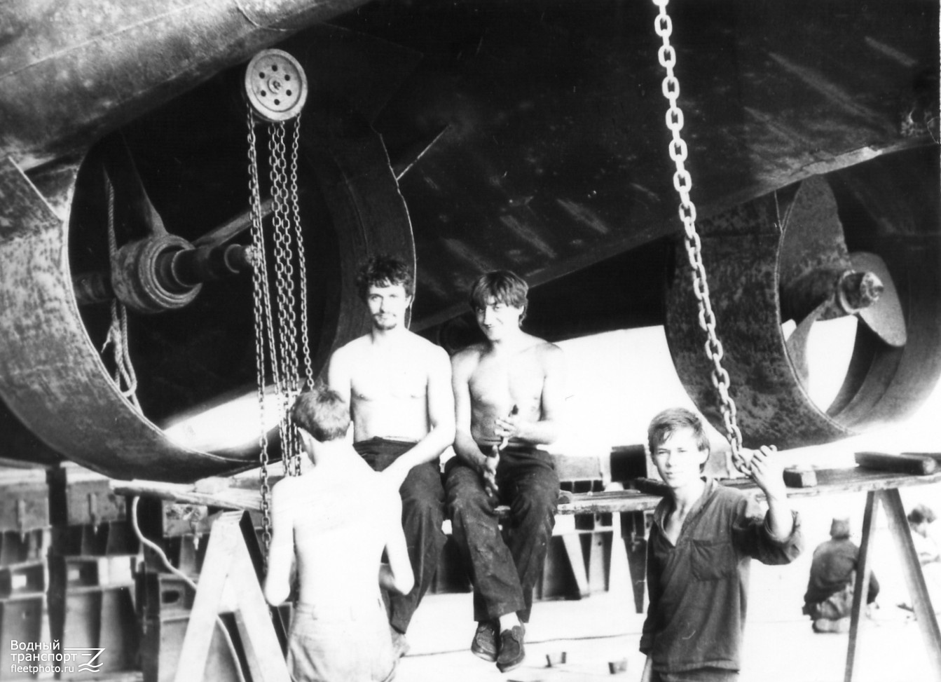 Обь. Элементы и детали — Фото — Водный транспорт