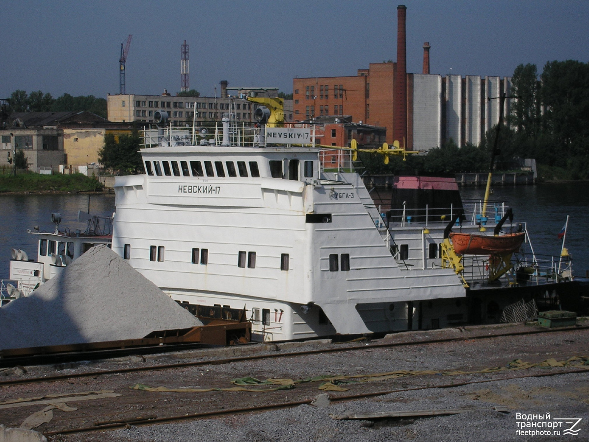 Невский-17. Vessel superstructures