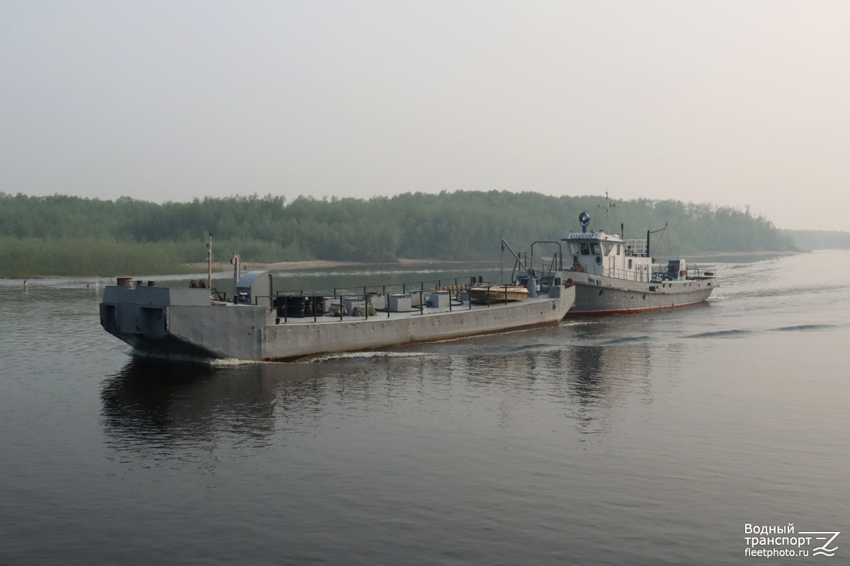 Неопознанное судно - проект Т-77, Владимир-2. Russia - Lena Basin