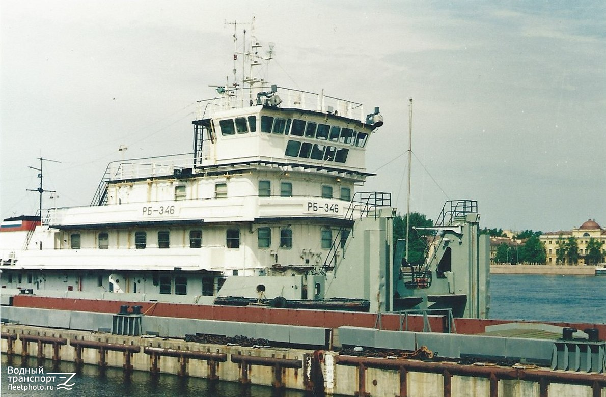 РБ-346. Vessel superstructures