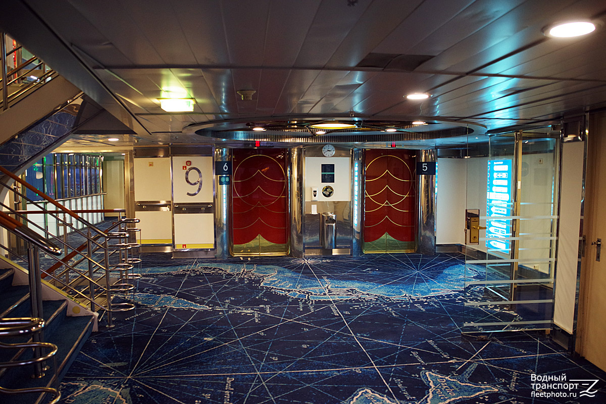 Silja Symphony. Passenger Areas