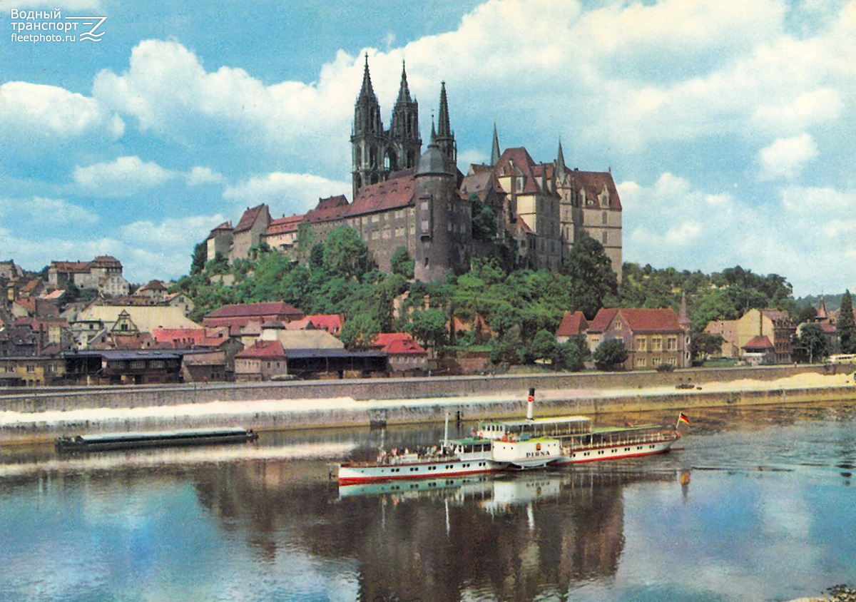 Pirna. Рекламные буклеты — Фото — Водный транспорт