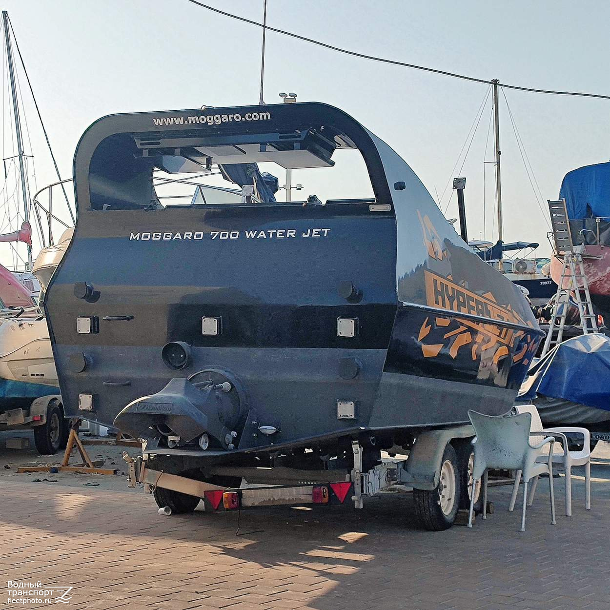 Неопознанное судно - Moggaro 700 Water Jet. Израиль