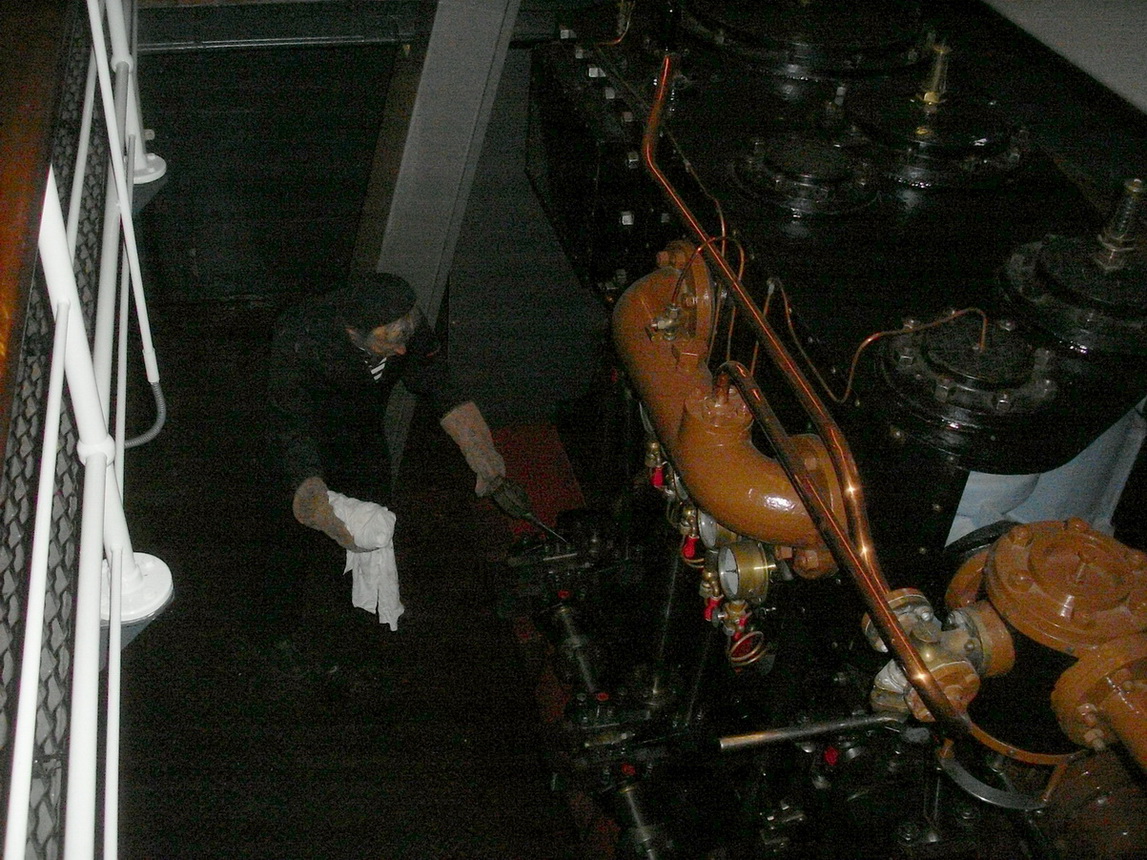 Buffel. Engine Rooms