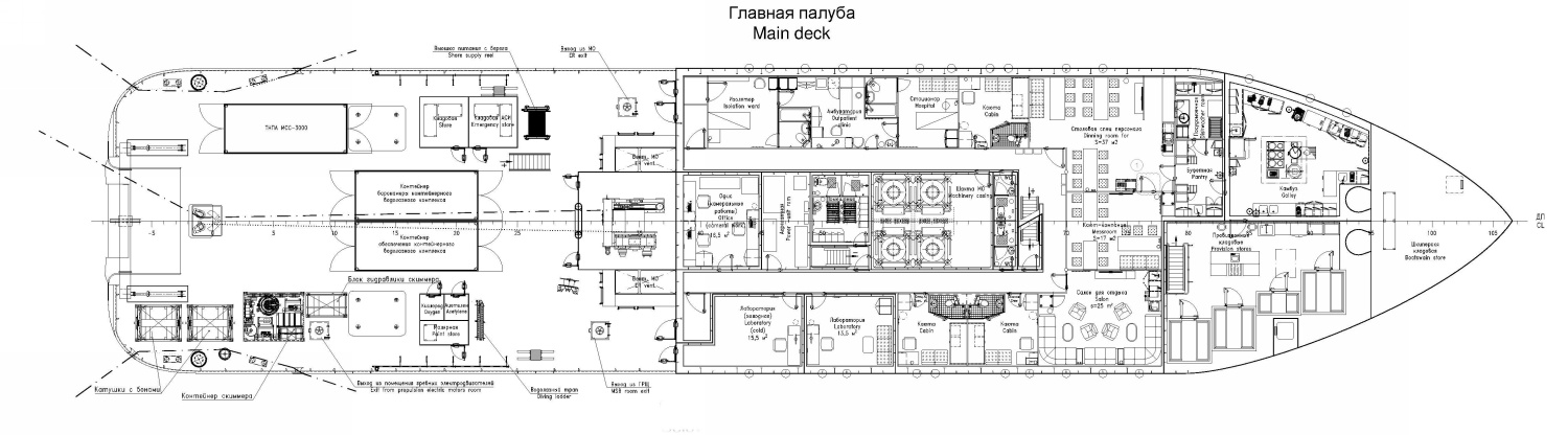 Неопознанное судно - проект HSV05. Планы, схемы, таблицы с судов