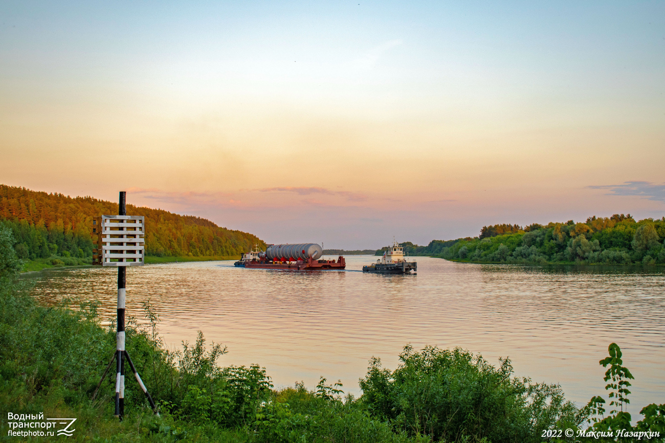 Река Ока, Знаки навигационной обстановки