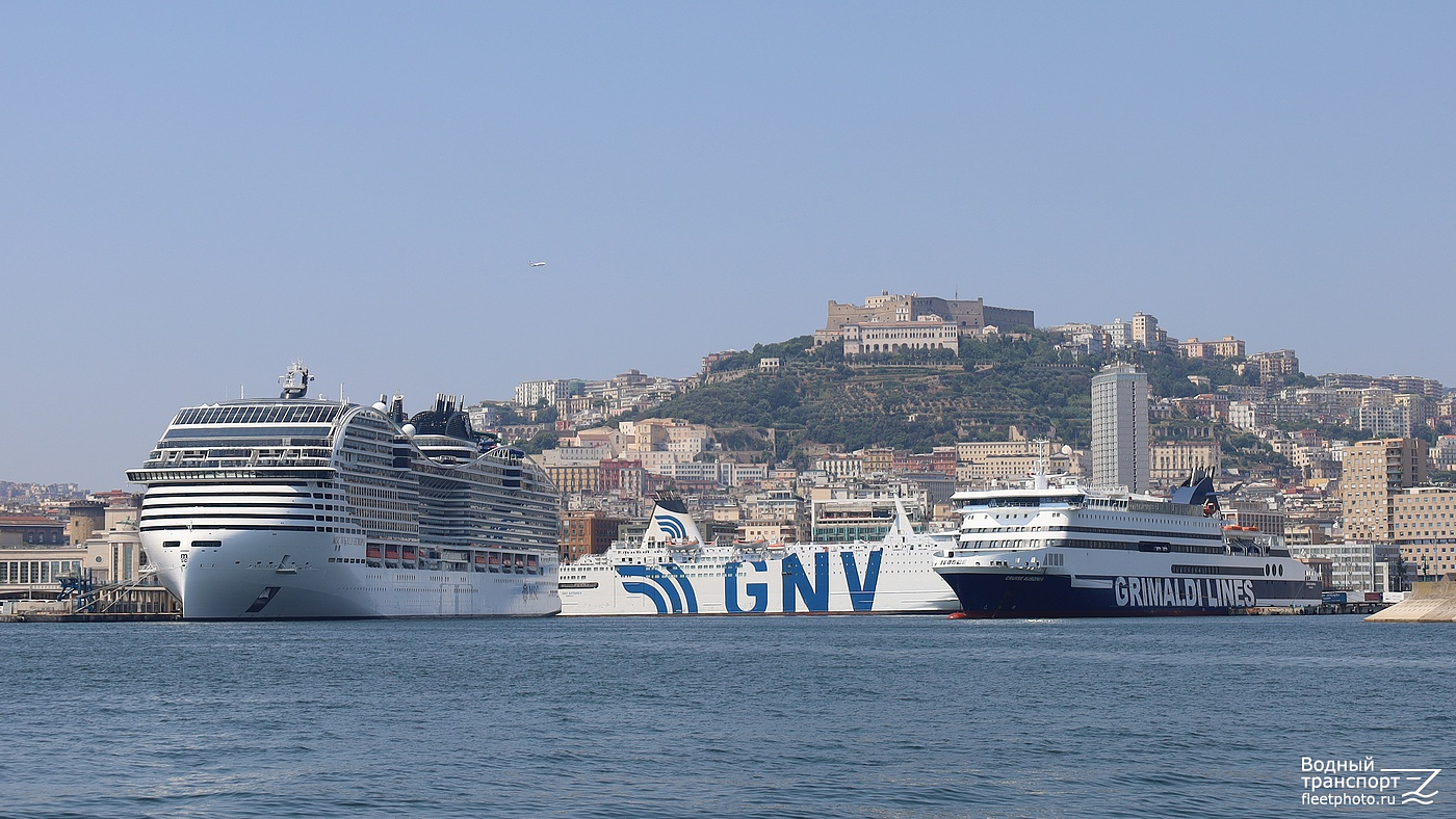 MSC World Europa, Cruise Ausonia