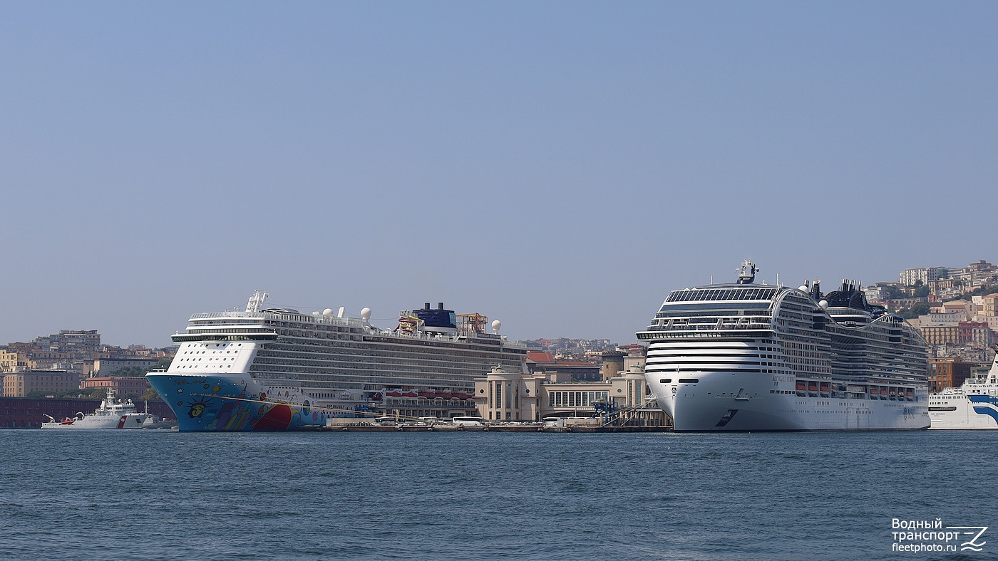 Bruno Gregoretti, Norwegian Breakaway, MSC World Europa