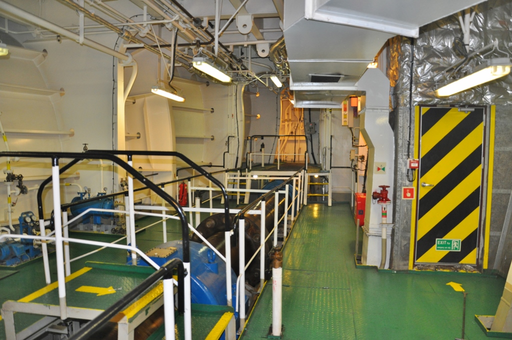 X-Press Bardsey. Engine Rooms