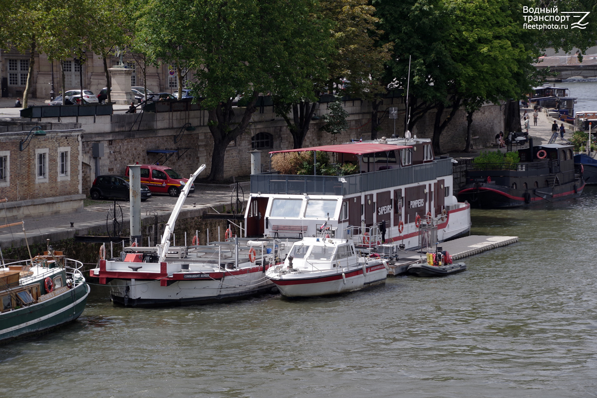 Commandant Beinier, Ile de France, Valiant