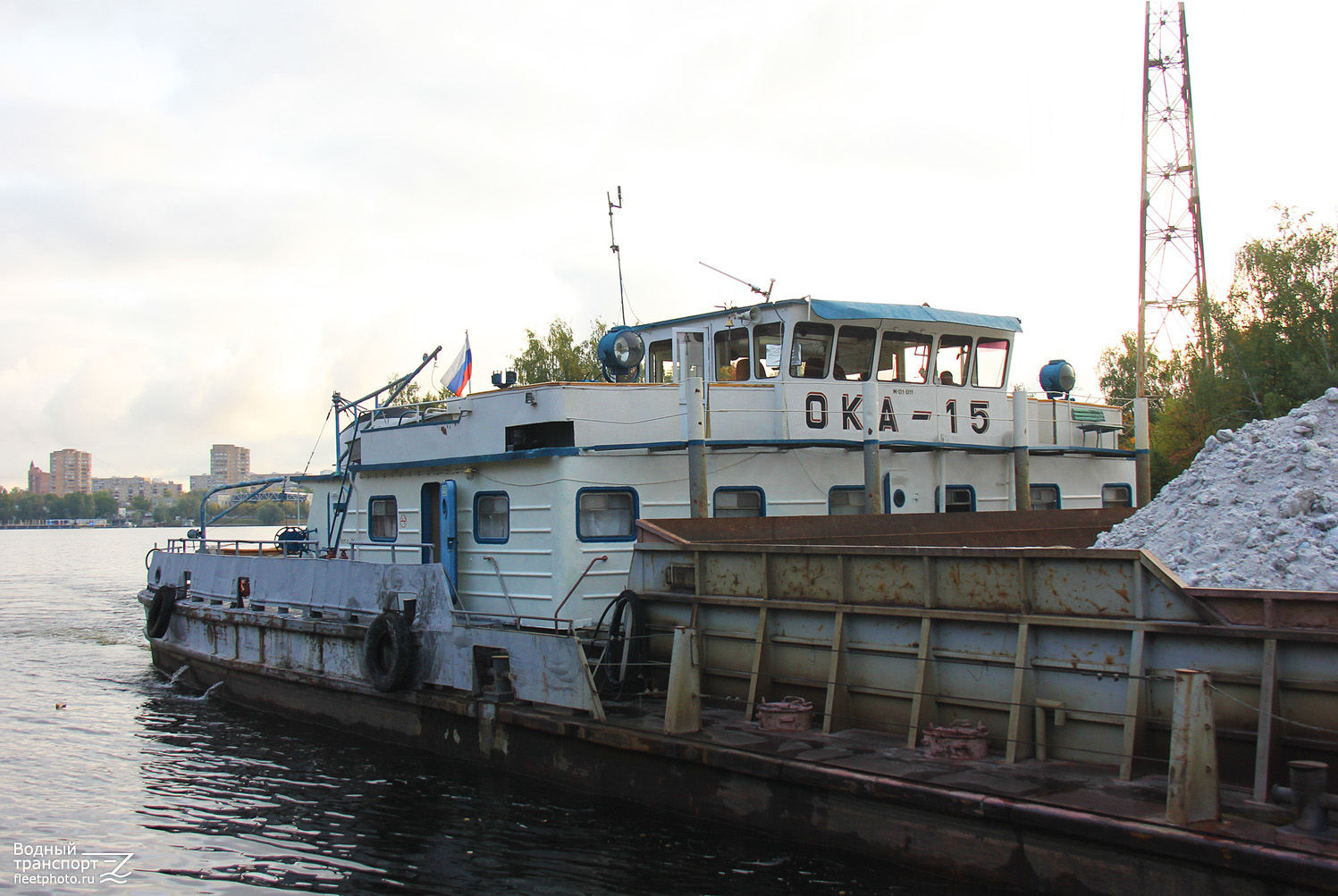 Ока-15. Vessel superstructures