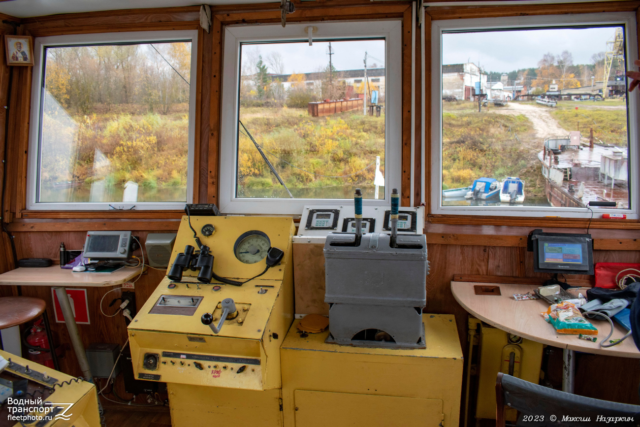 РТ-448. Wheelhouses, Control panels