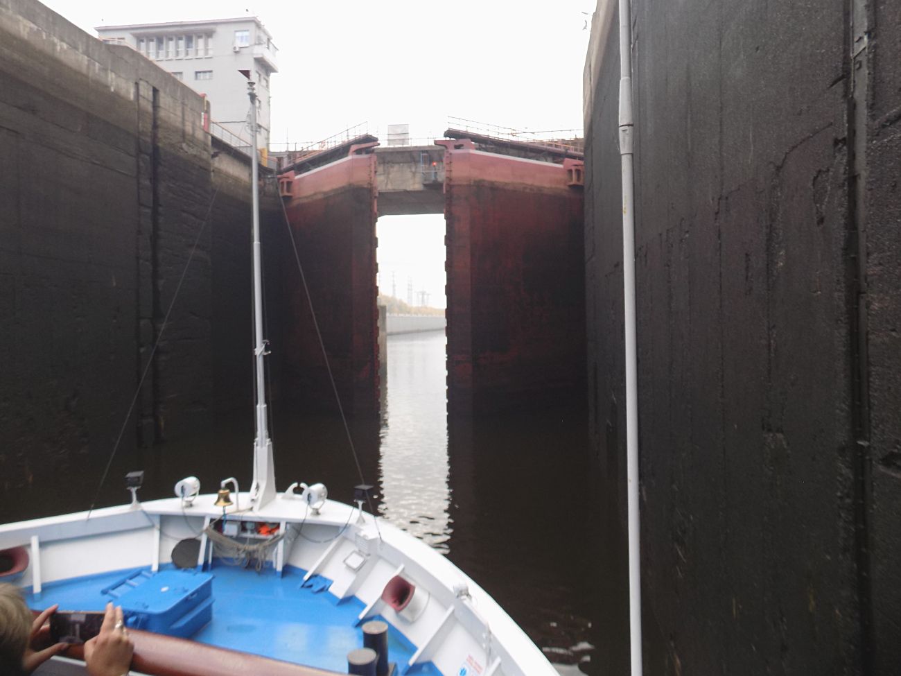Воткинский гидроузел, Фотографии, сделанные на борту судов