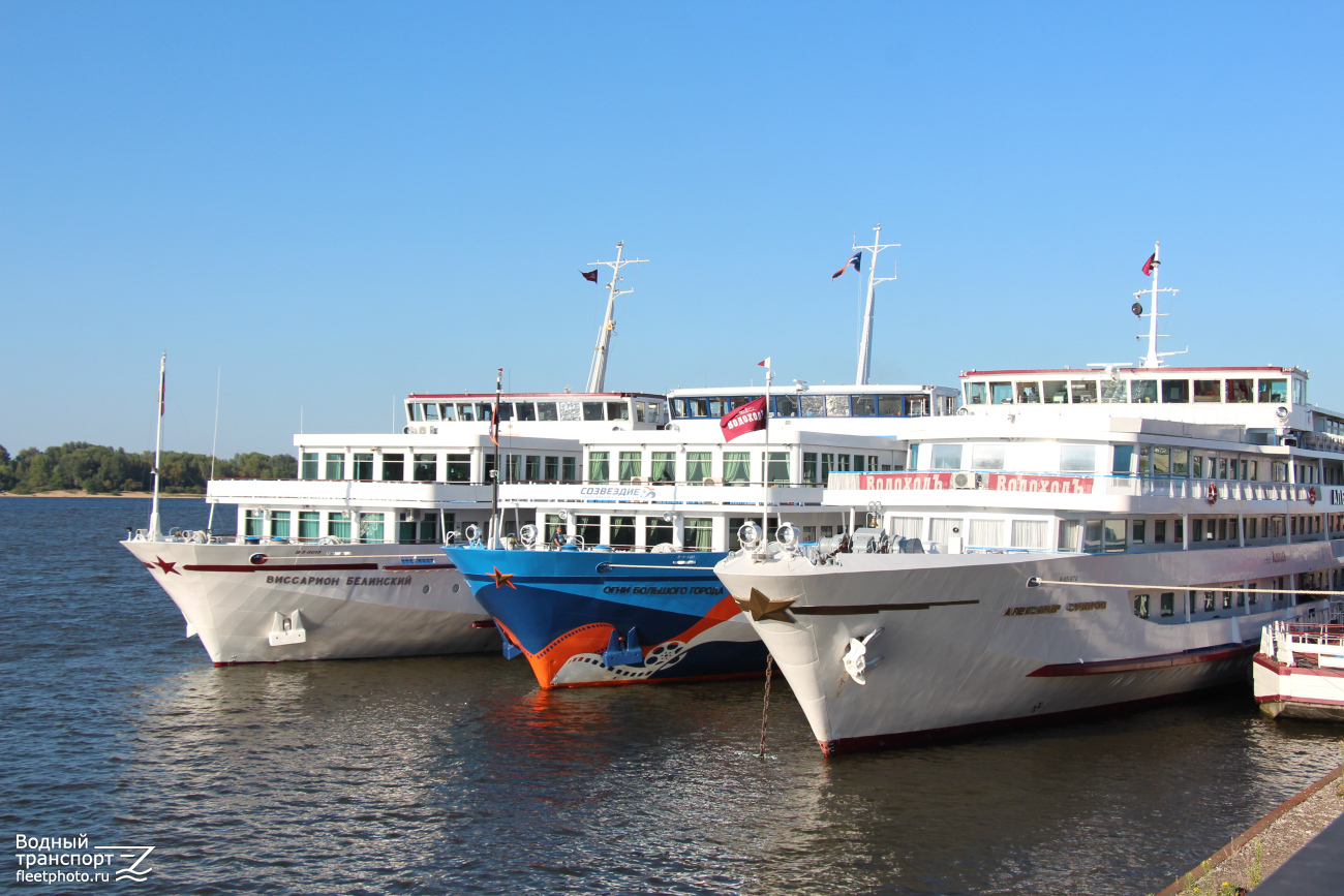 Виссарион Белинский, Огни большого города, Александр Суворов