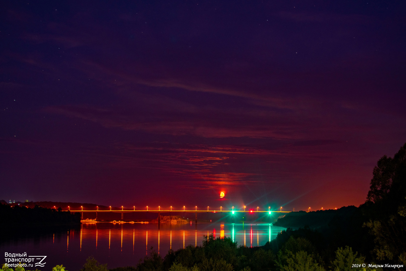 Oka River, Касимов, Water Paths Infrastructure