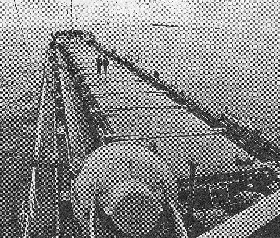 Нефтерудовоз-56М. Книги, фотоальбомы и периодические издания, Виды палуб