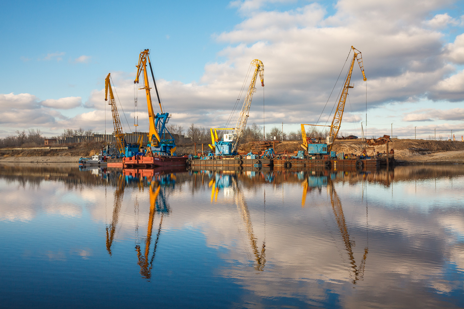 Посыльный, Плавкран ВД-18, ПК-638, РБТ-107, ВД-423