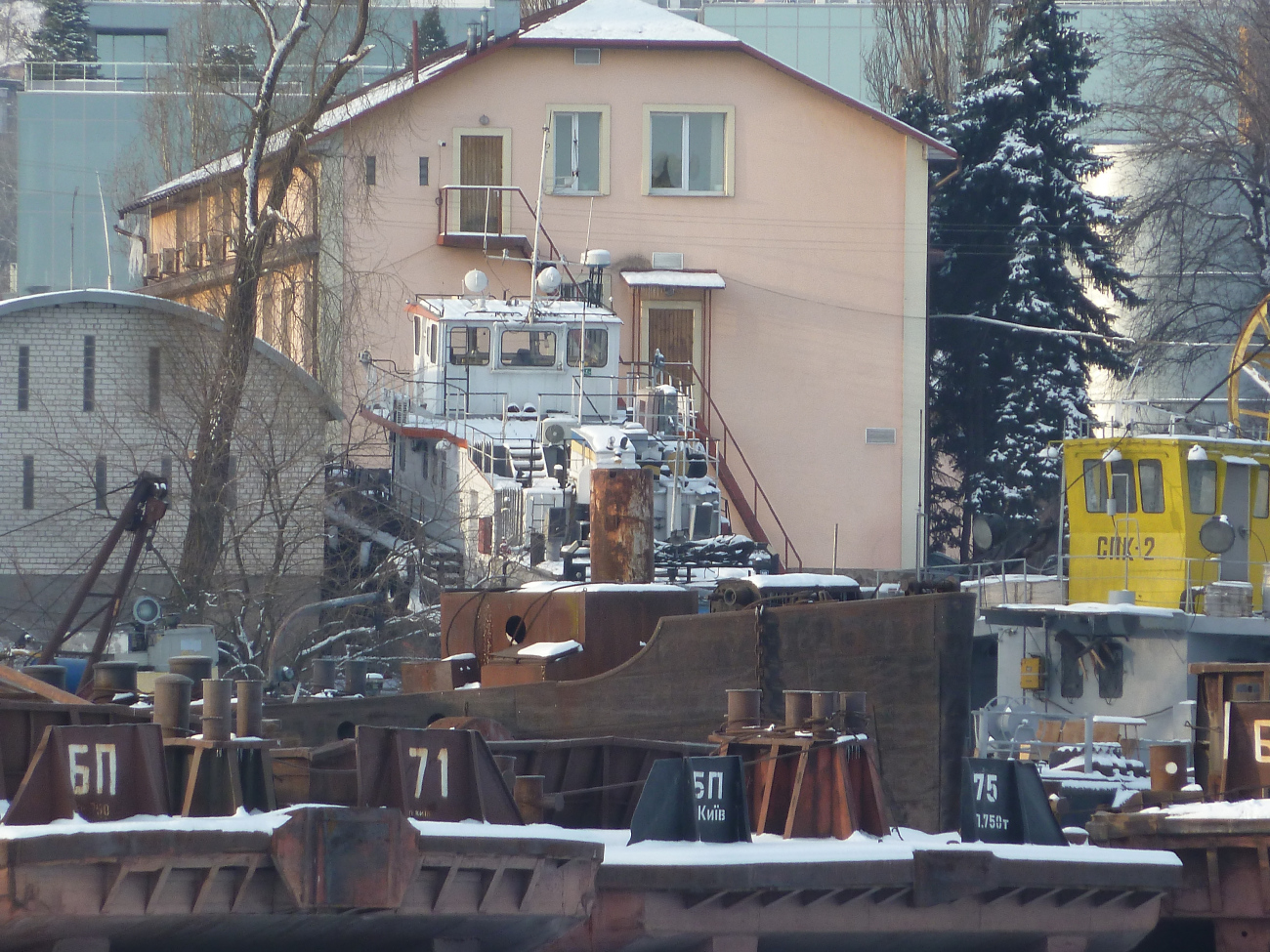 БМ-16, СПК-2, БП-71, БП-75