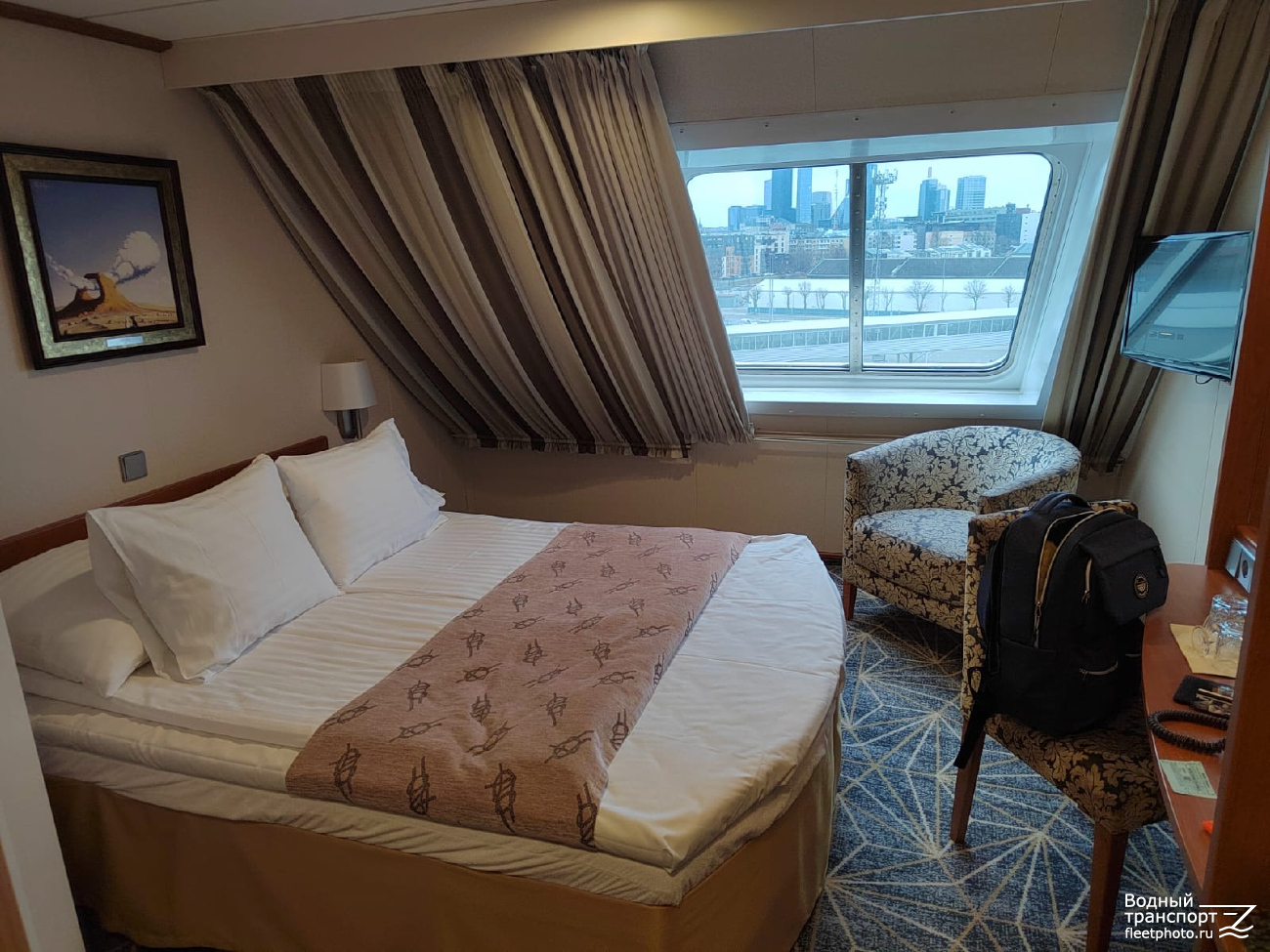 Baltic Queen. Passenger Areas