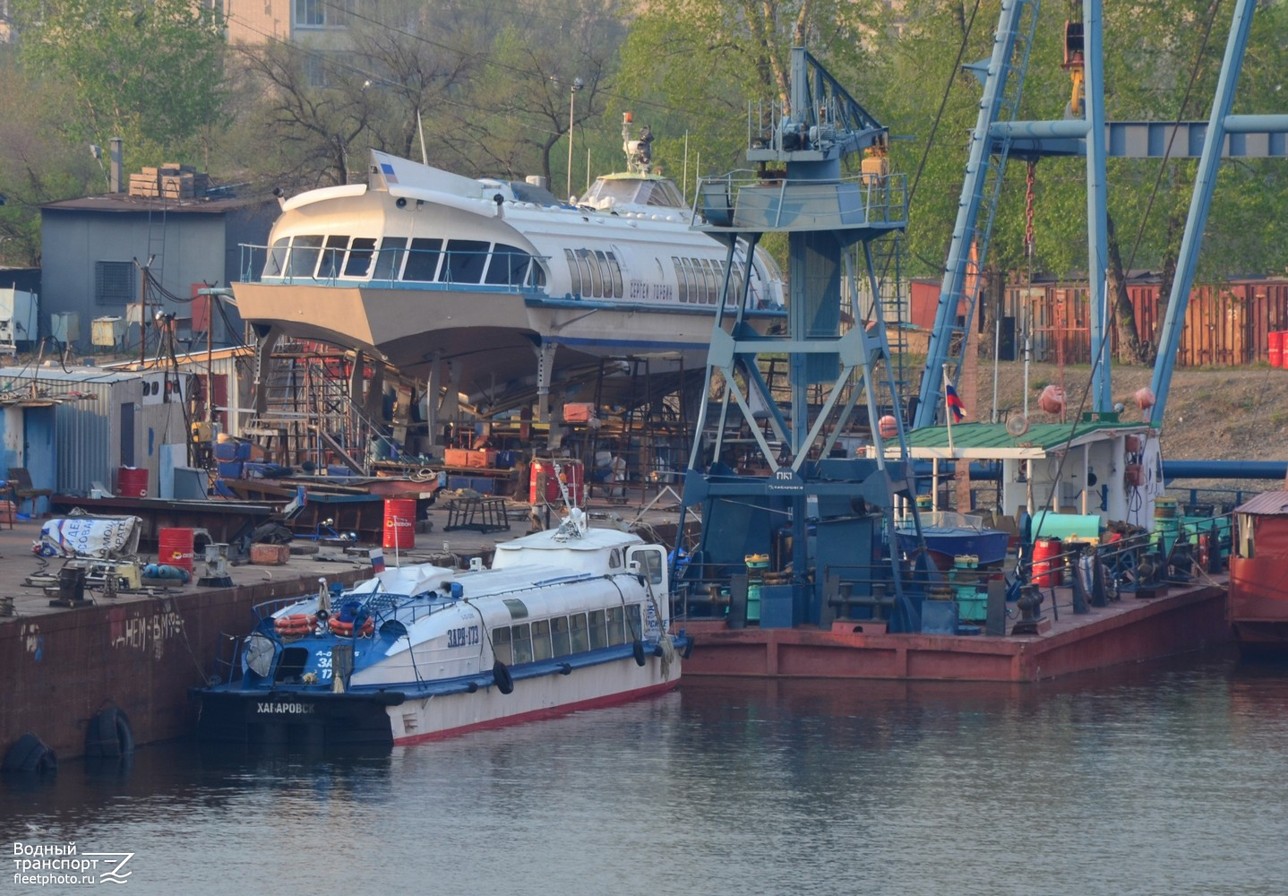 Заря-173, Сергей Торбин, Плавкран-1