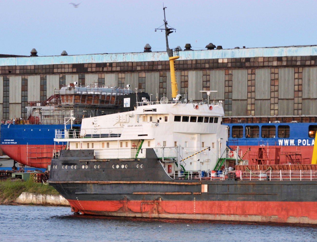 Аркадий Минченя. Vessel superstructures